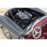 Mercedes 190 SL W121 Roadster Grijs Norev 1:18