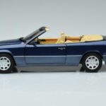 Mercedes 300 CE-24 A124 Cabriolet Nautical Blue Gelimiteerde Editie Norev 1:18