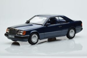 Mercedes 300 CE-24 C124 Coupé Nautical Blue Gelimiteerde Editie Norev 1:18