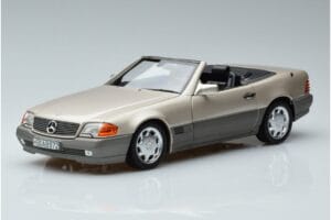Mercedes 500 SL R129 Argent Fumé Norev 1:18