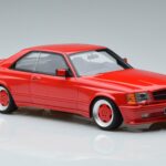 Mercedes 560 SEC W126 Widebody Rood Otto 1:18