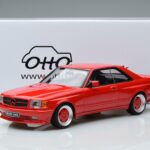 Mercedes 560 SEC W126 Widebody Rood Otto 1:18