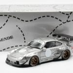 Porsche 911 993 RWB Silver Phantom Azië-Editie GT Spirit 1:18