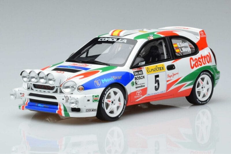 Toyota Corolla WRC Rally Monte Carlo 1998 Otto 1:18