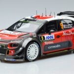 Citroen Citroën C3 WRC #9 S. Lefebvre / G. Moreau Tour de Corse 2017 Norev 1:18 1:18 Metal