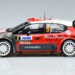 Citroen Citroën C3 WRC #9 S. Lefebvre / G. Moreau Tour de Corse 2017 Norev 1:18 1:18 Metal