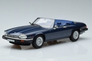 Jaguar XJS V12 Cabriolet Bleu Métallique Édition Limitée Norev 1:18