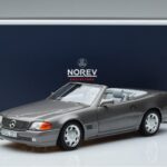 Mercedes Mercedes 500 SL R129 Grijs Metallic Norev 1:18 1:18 Metal