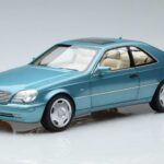 Mercedes Mercedes CL600 C140 Blauw Metallic Norev 1:18 1:18 Metal