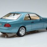 Mercedes Mercedes CL600 C140 Blauw Metallic Norev 1:18 1:18 Metal