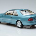 Mercedes Mercedes CL600 C140 Blauw Metallic Norev 1:18 1:18 Metal