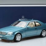 Mercedes Mercedes CL600 C140 Blauw Metallic Norev 1:18 1:18 Metal