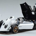 Pagani Pagani Zonda HP Barchetta Fibre de Carbone Blanc LCD 1:18 1:18 Metal