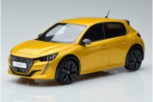 Peugeot 208 GT Line Geel Otto 1:18
