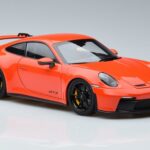 Porsche Porsche 911 992 GT3 Coupe Oranje Norev 1:18 1:18 Metal