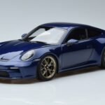 Porsche Porsche 911 992 GT3 Touring Pakket Blauw Metallic Norev 1:18 1:18 Metal