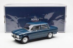 Alfa Romeo Giulia TI Bleu Pétrole Norev 1:18 187971 Métal — image 6 sur 6