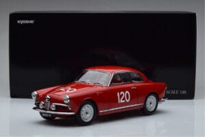 Alfa Romeo Giulietta SV #120 Mille Miglia 1956 Kyosho 1:18 08957A Métal — image 9 sur 9