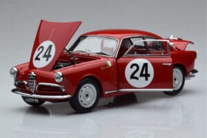 Alfa Romeo Giulietta SV #24 Targa Florio 1958 Kyosho 1:18 08957B Métal — image 2 sur 9