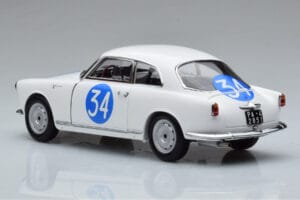 Alfa Romeo Giulietta SV #34 Targa Florio 1960 Kyosho 1:18 08957C Métal — image 6 sur 9