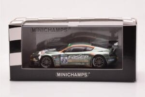 Aston Martin DBRS9 BMS Scuderia Italia #23 Zani / Mugelli FIA GT3 European Championship Spa 2006 Minichamps 1:43 400061323 Mé — image 4 sur 4