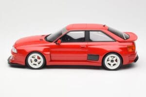 Audi 80 B4 Coupe Prior Design RS2 Rouge Otto 1:18 OT1068 Résine — image 3 sur 6