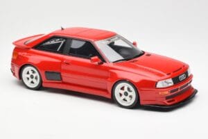 Audi 80 B4 Coupe Prior Design RS2 Rouge Otto 1:18 OT1068 Résine — image 4 sur 6