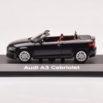 Audi A3 8P Cabriolet Noir Minichamps 1:43