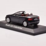 Audi A3 8P Cabriolet Noir Minichamps 1:43 - image 3 of 4