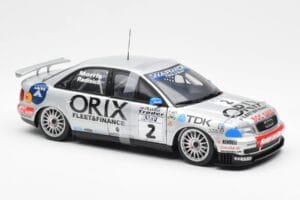 Audi A4 B5 Orix #2 P. Radisch 1998 UT Models 1:18 39872 Métal — image 4 sur 6