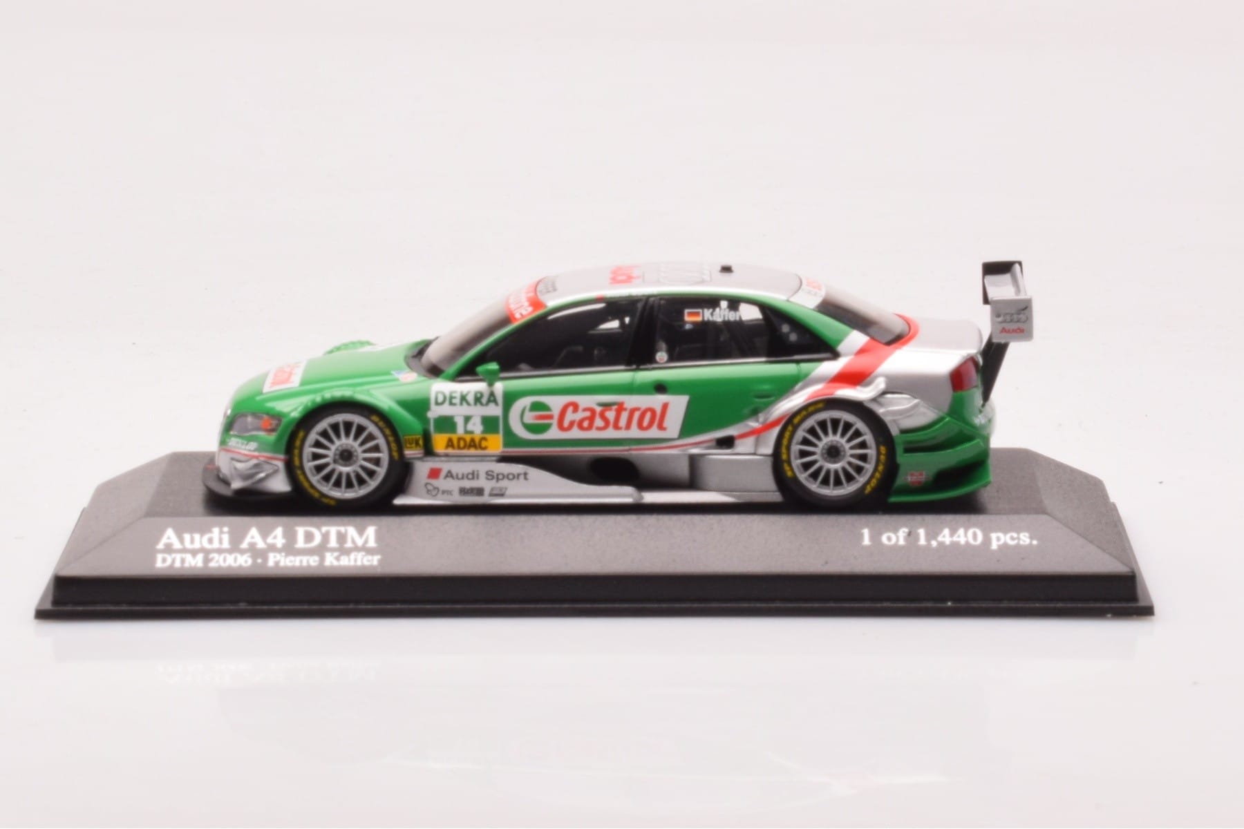 Audi A4 B7 DTM Team Phoenix #14 F. Kaffer DTM 2006 Minichamps 1:43 400061514 Métal
