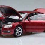 Audi A5 B8 Rouge Grenat Norev 1:18 188352 Métal - image 2 of 7