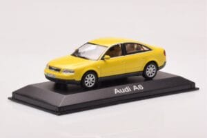 Audi A6 C5 Jaune Minichamps 1:43 IND47004 Métal — image 2 sur 4