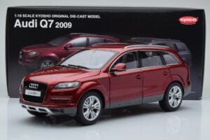 Audi Q7 4L Rouge Grenat Kyosho 1:18 09222R Métal — image 8 sur 8
