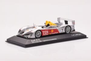 Audi R10 TDI LMP1 #7 R. Capello / T. Kristensen / A. McNish 24 Hours of Le Mans 2006 Minichamps 1:43 400061607 Métal — image 2 sur 4