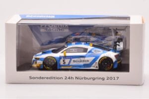 Audi R8 LMS #5 Phoenix Racing M. Busch / C. Moller / C. Madsen / M. Rockenfeller / F. Stippler 24 Hours of Nurburgring 2017 M — image 4 sur 4