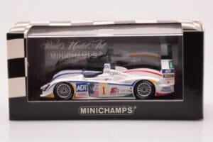 Audi R8 #1 J.J. Lehto / M. Werner GP of Atlanta Winners 2005 Minichamps 1:43 400051391 Métal — image 4 sur 4