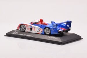 Audi R8 #4 M. Ortelli / J-M. Gounon 1000km Spa 2005 Minichamps 1:43 400051304 Métal — image 3 sur 4