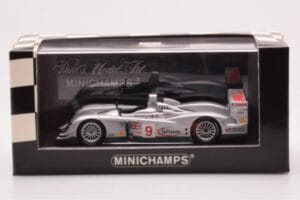 Audi R8 #9 M. Salo / Kane / McCarthy Sebring 12 Hours 2003 Minichamps 1:43 400031399 Métal — image 4 sur 4