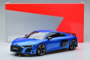 Audi R8 Performance Bleu Kengfai 1:18 VAKF-0355 Métal — image 10 sur 10