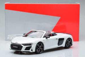 Audi R8 Spyder Performance Blanc Kengfai 1:18 VAKF-0351 Métal — image 11 sur 11
