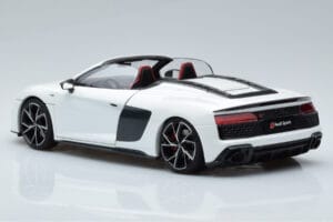 Audi R8 Spyder Performance Blanc Kengfai 1:18 VAKF-0351 Métal — image 8 sur 11