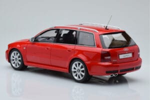 Audi RS4 B5 Avant Rouge Otto 1:18 OT1026B Résine — image 5 sur 6