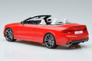 Audi RS5 B8 Cabriolet Rouge GT Spirit 1:18 GT724 Résine — image 4 sur 5