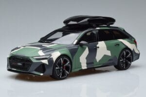 Audi RS6 C8 Avant Camouflage With Roof Top Asia Edition GT Spirit 1:18 CLDC014 Résine