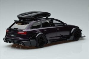 Audi RS6 C7 Avant Avec Body Kit Violet GT Spirit 1:18 GT864 Résine — image 2 sur 6