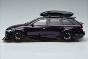 Audi RS6 C7 Avant Avec Body Kit Violet GT Spirit 1:18 GT864 Résine — image 3 sur 6