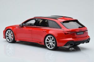 Audi RS6 MTM C8 Avant Tango Rouge GT Spirit 1:18 GT432 Résine — image 5 sur 6
