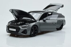 Audi RS7 C8 Sportback Gris Kengfai 1:18 VAKF 0333 Résine — image 2 sur 7
