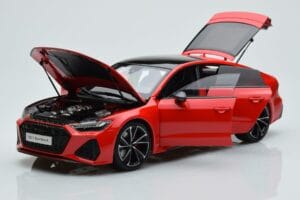 Audi RS7 C8 Sportback Rouge Kengfai 1:18 VAKF 0332 Résine — image 2 sur 7